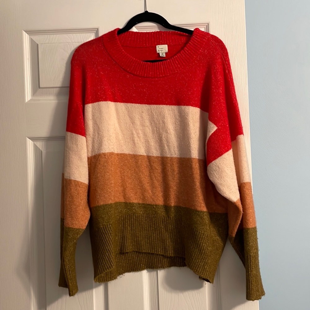 A New Day Striped Sweater